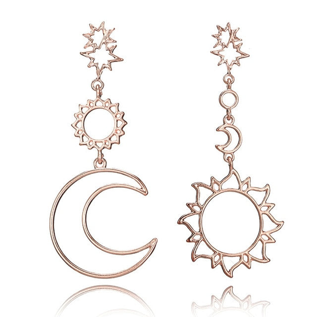SUN & MOON EARRINGS