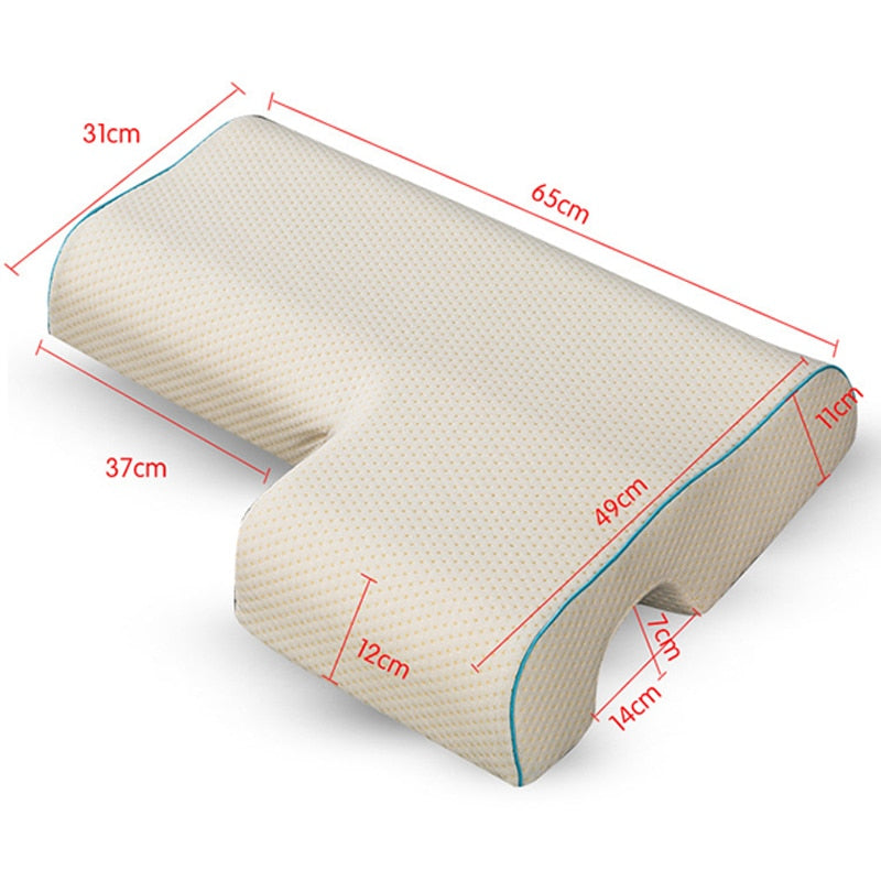 The Memory Foam Couple Pillow