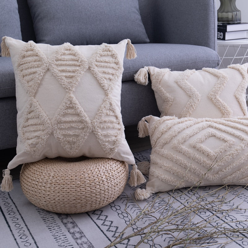 boho _ Handmade pillow cover
