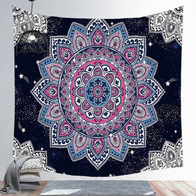 Boho Decor - Mandala tapestry