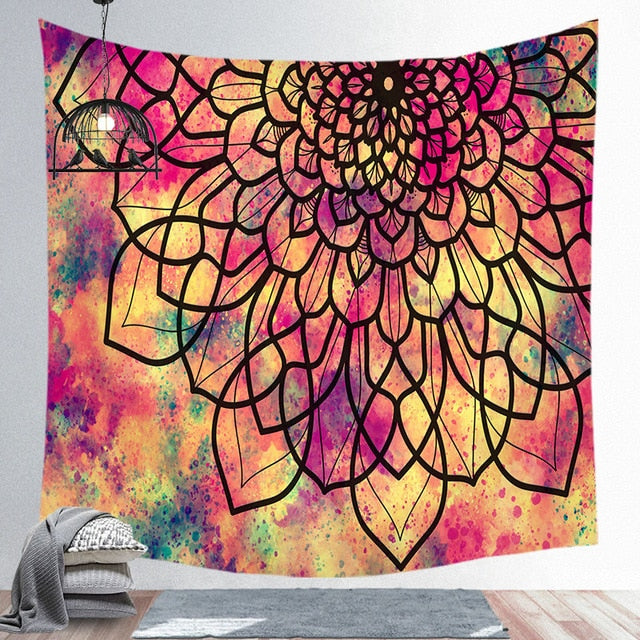 Boho Decor - Mandala  tapestry