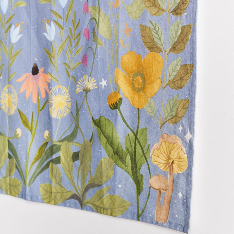 Moon Starry Tapestry Flower