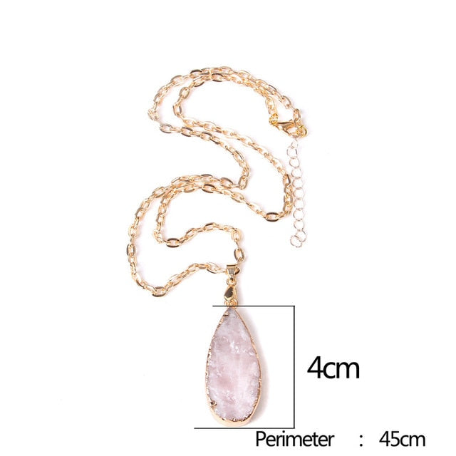 Crystal  -  Gemstone Necklaces