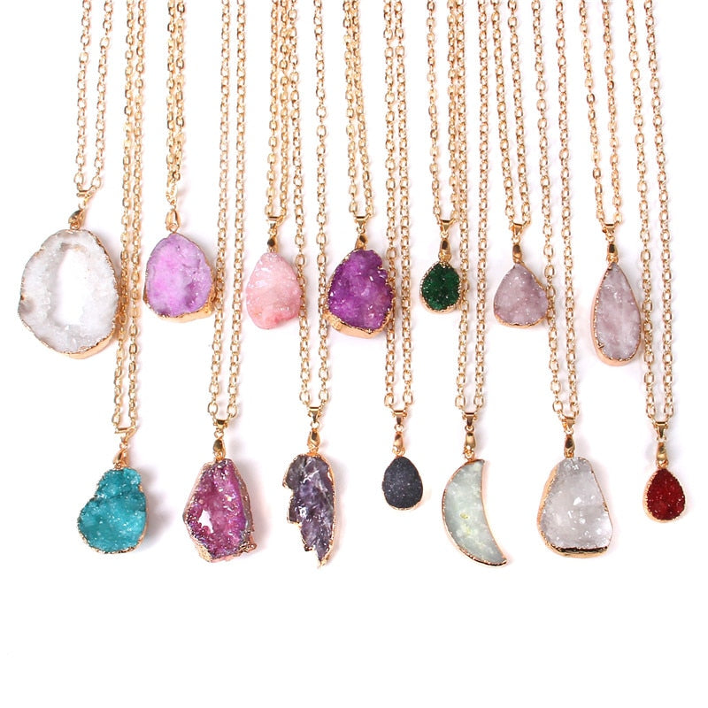 Crystal  -  Gemstone Necklaces