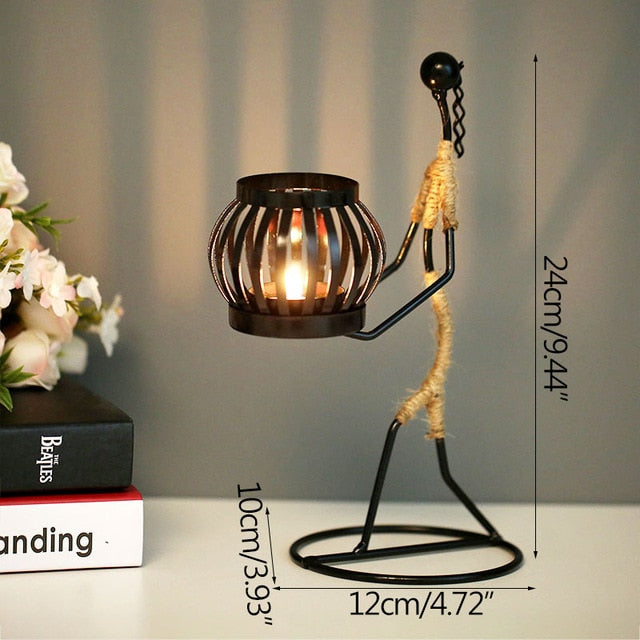 Abstract Statues Candle Holder
