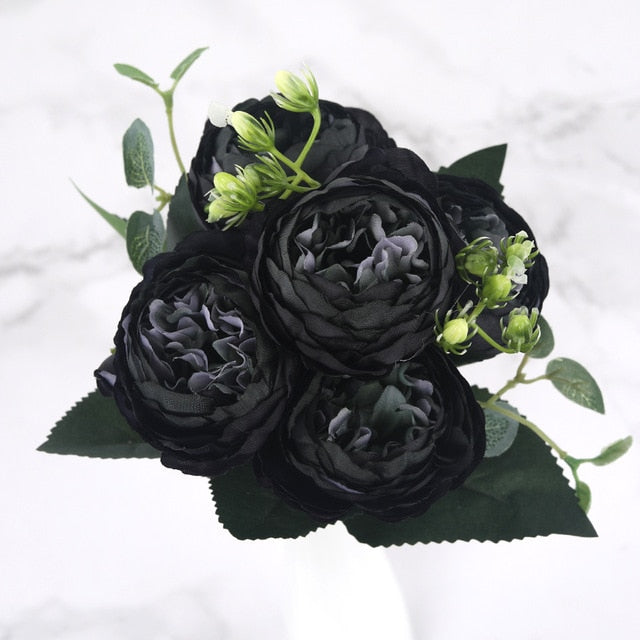 Silk Peony Artificial Flowers Bouquet
