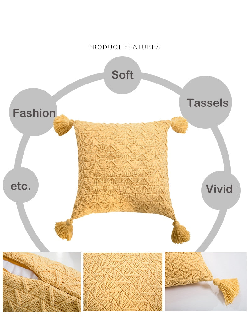 Nordico Knitted Cushion Cover