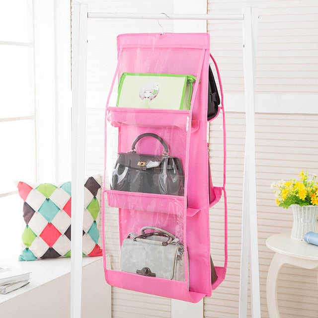 The hanging sorting bags