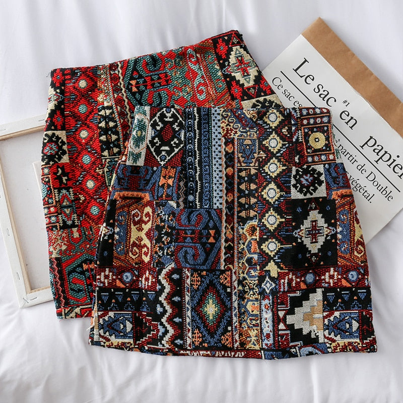 MINI SKIRT - VIRGINIA BOHO
