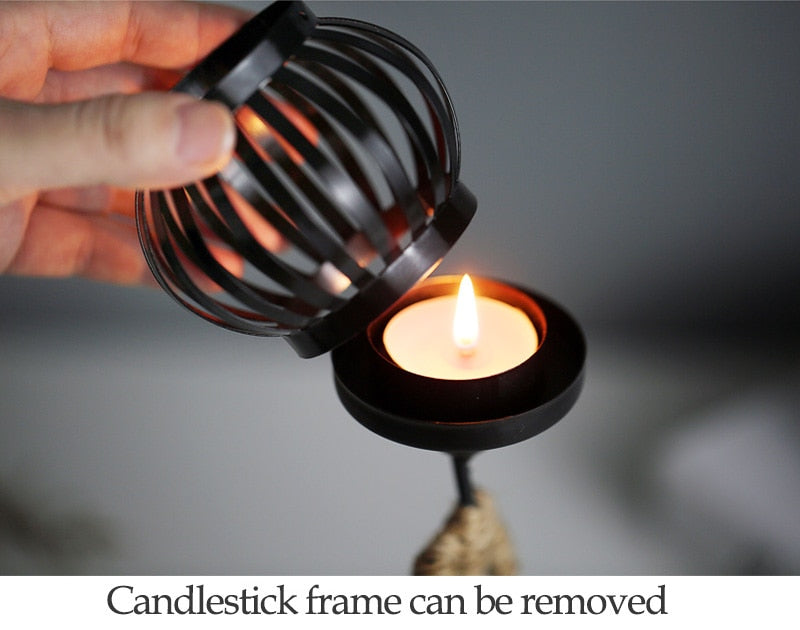 Abstract Statues Candle Holder