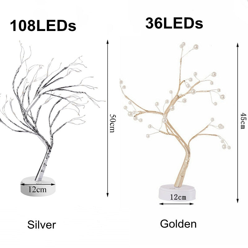 Tree Branch Table Lamp
