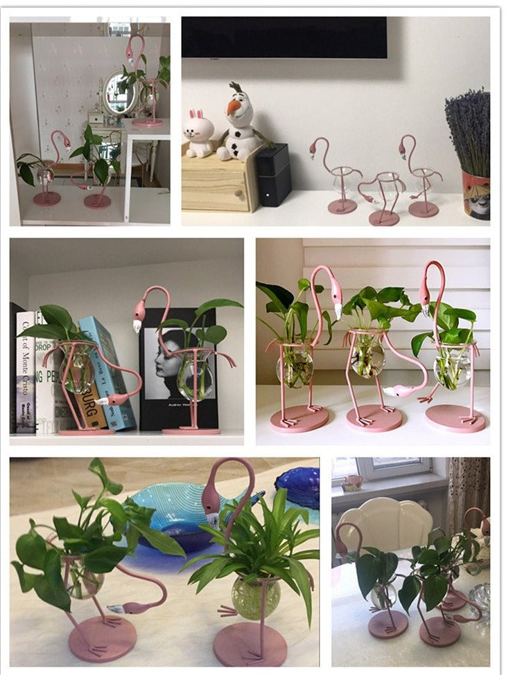 Flamingo Garden Planter