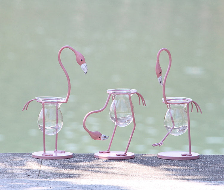 Flamingo Garden Planter