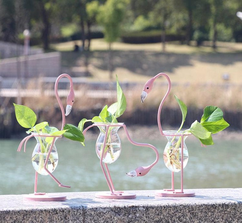Flamingo Garden Planter