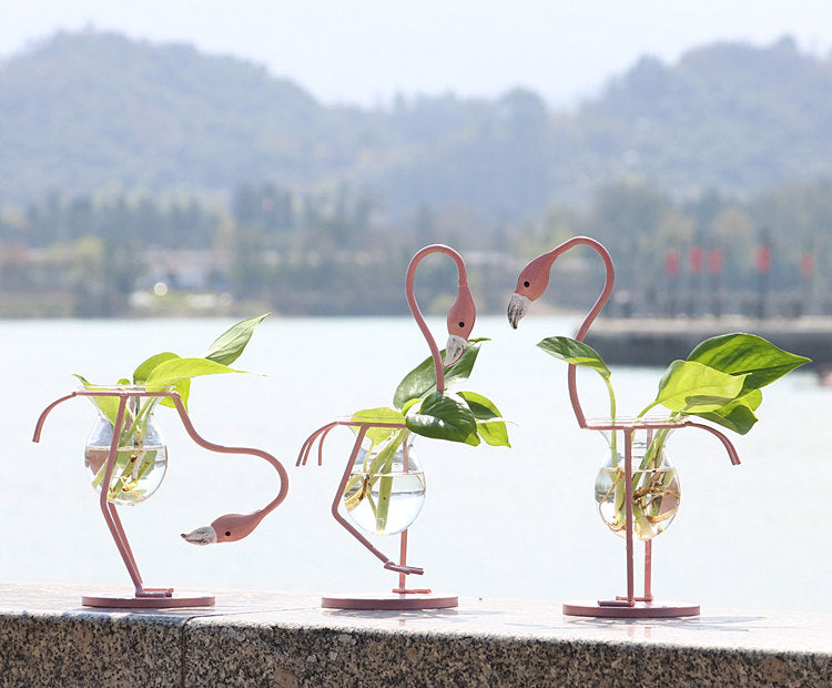 Flamingo Garden Planter