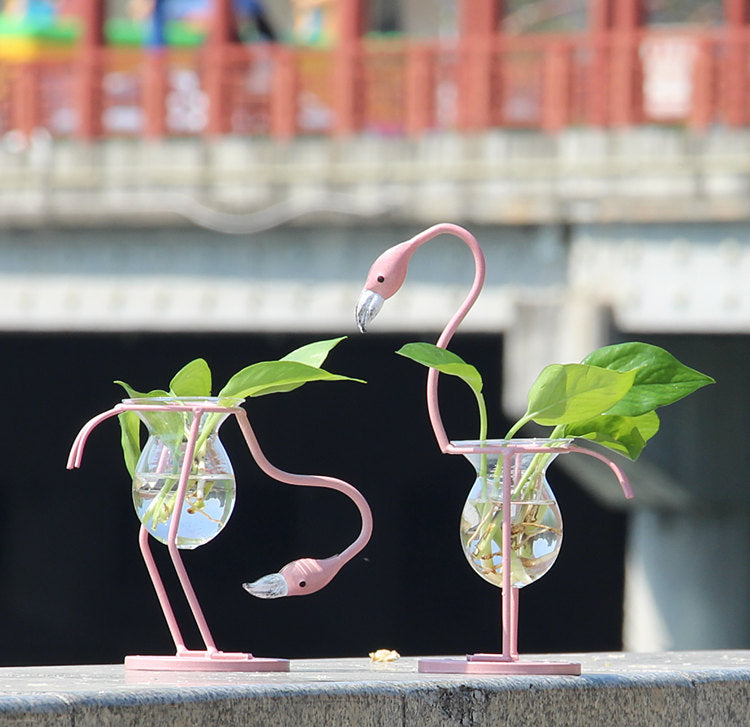 Flamingo Garden Planter