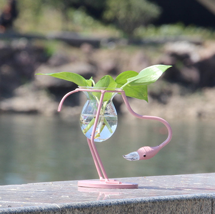 Flamingo Garden Planter