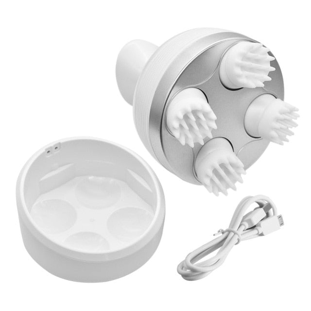 Waterproof - rechargeable Head scalp massager