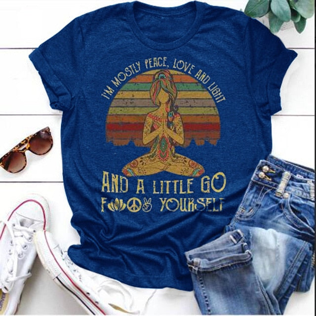 yoga t-shirt