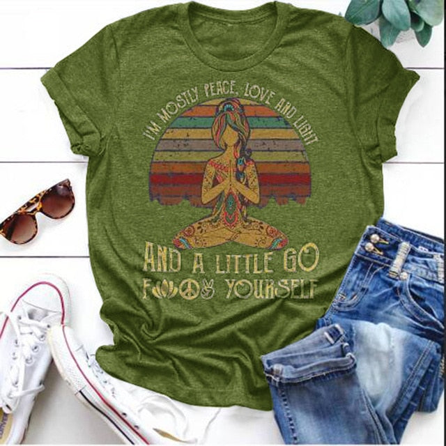 yoga t-shirt