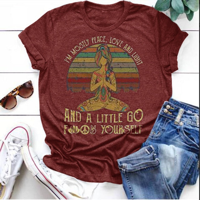 yoga t-shirt