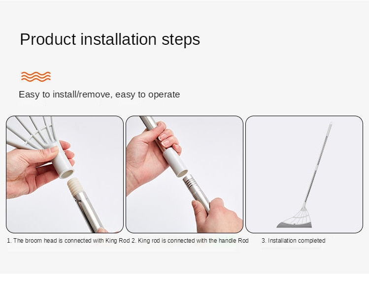 Lightweight Multifunctional Magic Scraping Broom