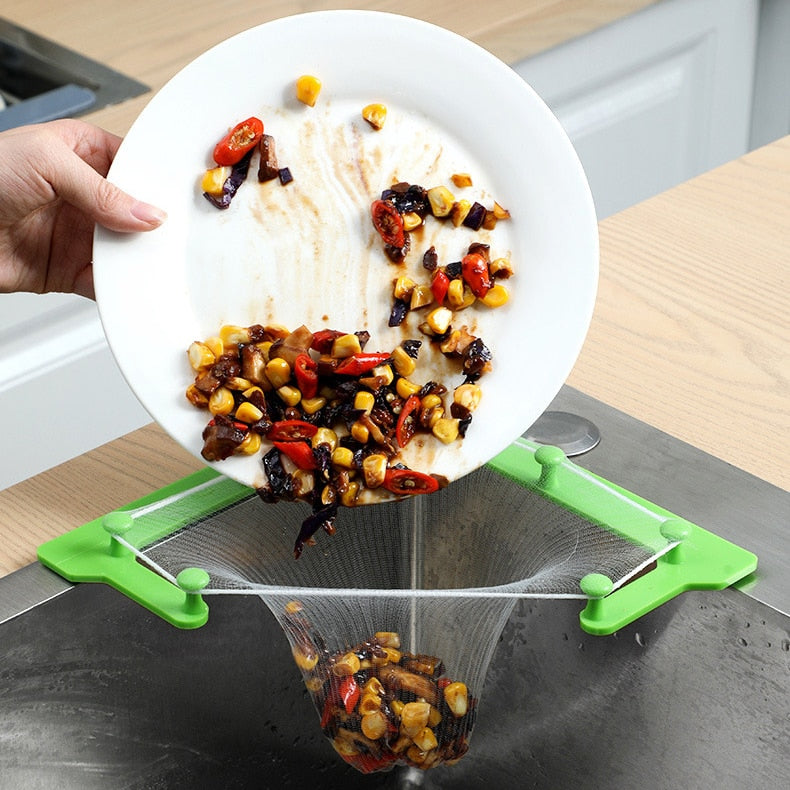 Kitchen Sink Waste Hanging Mesh Bag