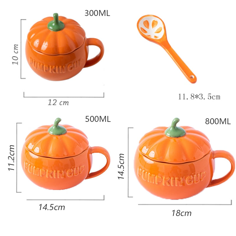 Pumpkin Mugs