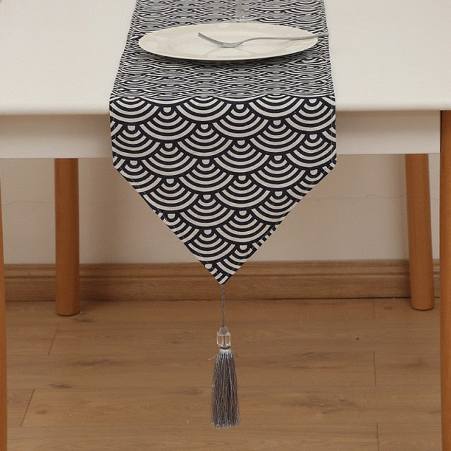 Table Runner Luxury Cotton Linen