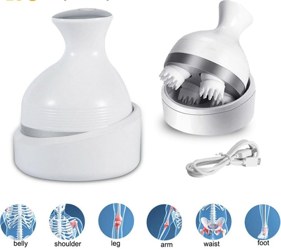 Waterproof - rechargeable Head scalp massager