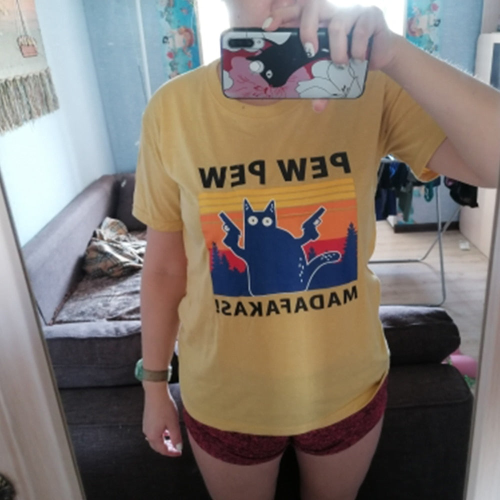 Pew pew Madafakas T-shirts
