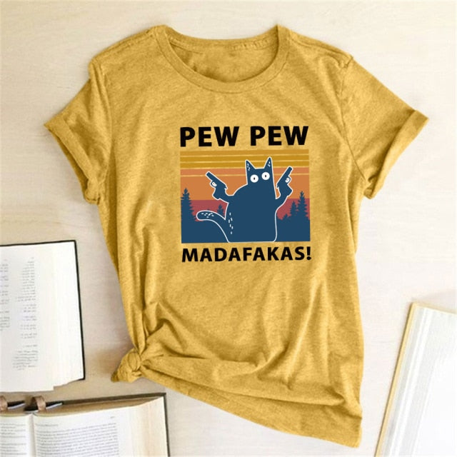 Pew pew Madafakas T-shirts