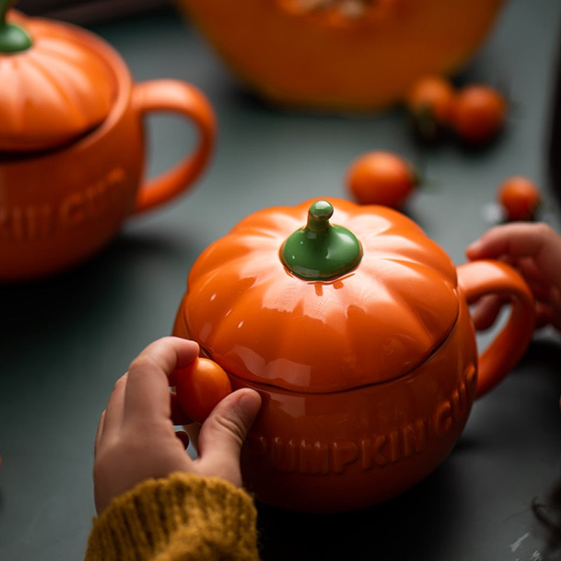 Pumpkin Mugs