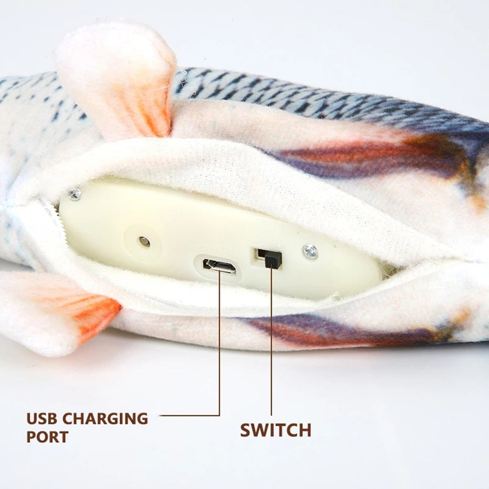 stuffed kicker fish toy