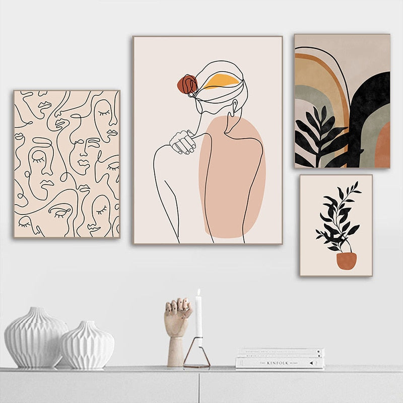 Abstract-Canvas painting