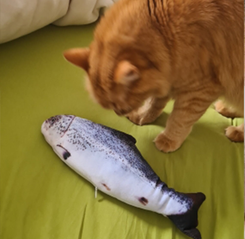 stuffed kicker fish toy