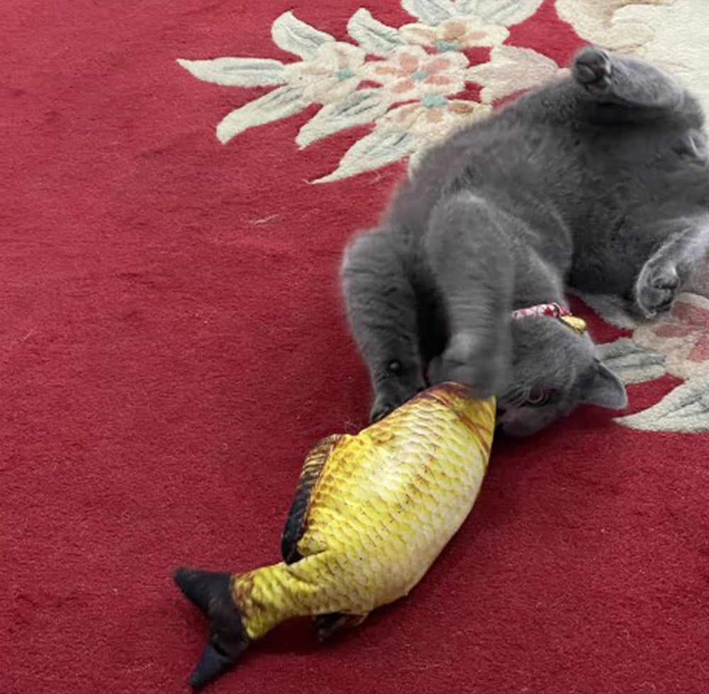 stuffed kicker fish toy