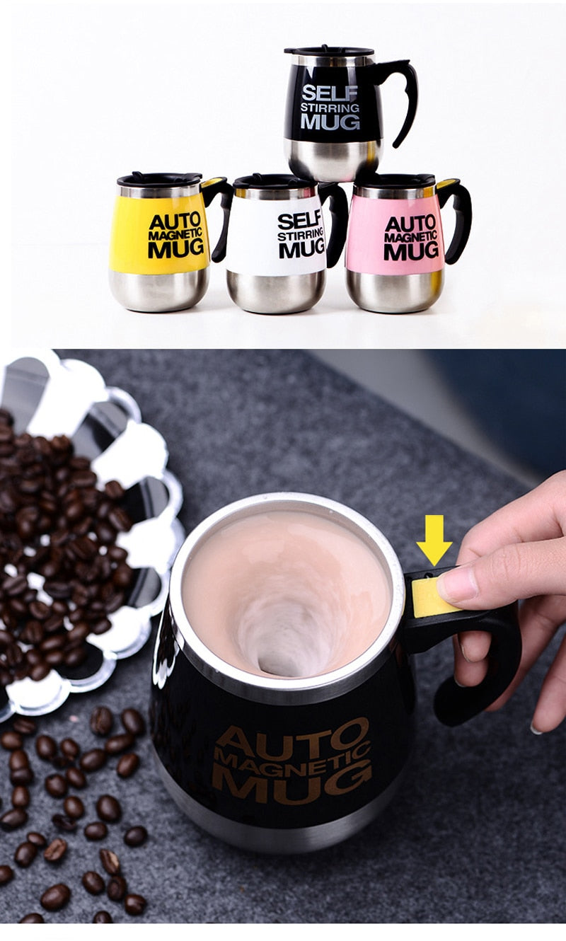 Automatic Self Stirring Magnetic Mug
