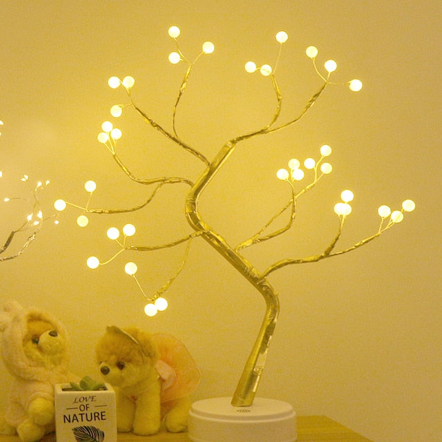 Tree Branch Table Lamp