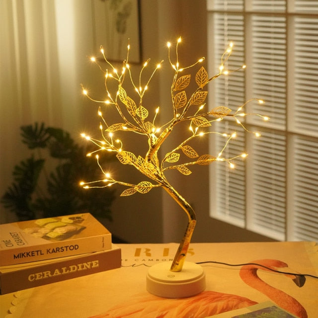 Tree Branch Table Lamp