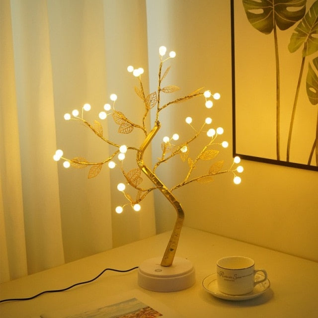 Tree Branch Table Lamp