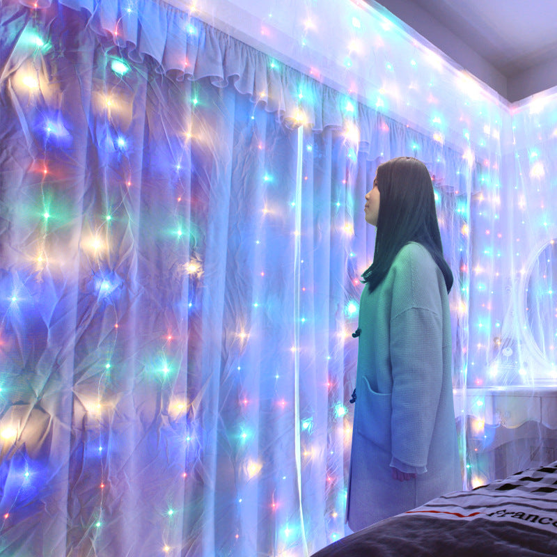 Christmas - Curtain String Lights