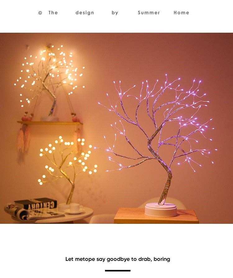 Tree Branch Table Lamp