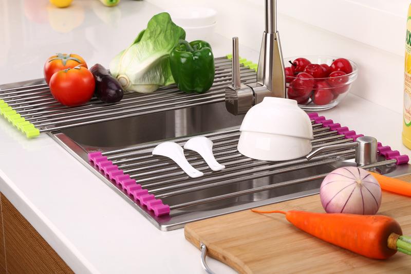 ROLL UP SINK RACK