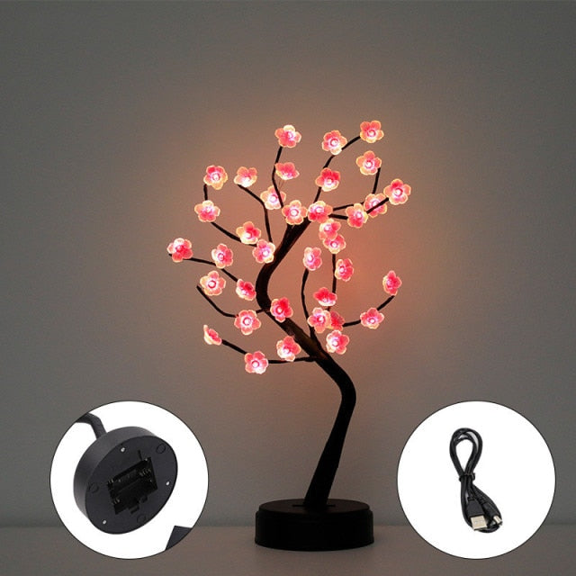 Tree Branch Table Lamp