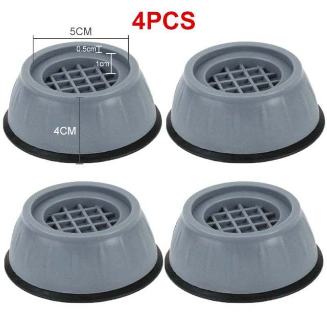 Anti-slip and Noise-Reducing washing machine feet