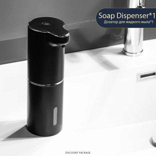 Automatic Hands-Free Foam Soap Dispenser With USB Charging