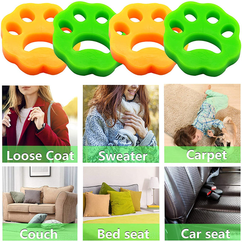 4-Pack Pet Hair Remover