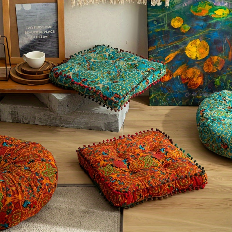 Bohemian Thickened Floor Cushion!