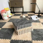 Plush puzzle carpet for floor